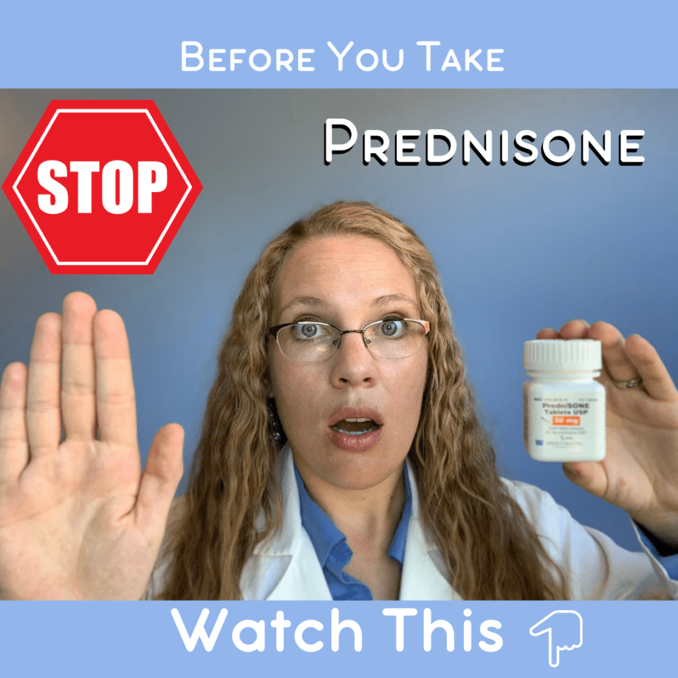 Before you take Prednisone, watch this 👉 (Prednisone Warnings) | Dr. Megan