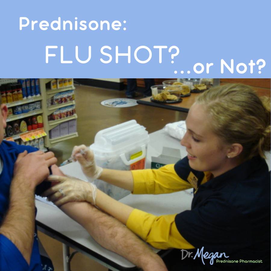 Prednisone: Flu shot or not? – 2023-2024 Influenza Season
