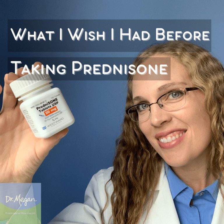 What I Wish I Had Before Taking Prednisone: Nutranize Zone | Dr. Megan
