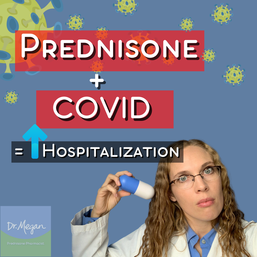 Which Prednisone Patients Get COVID Hospitalization?