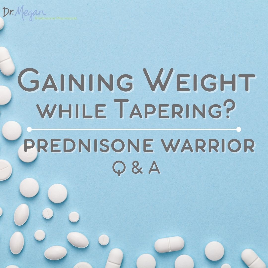 Gaining Weight while Tapering?