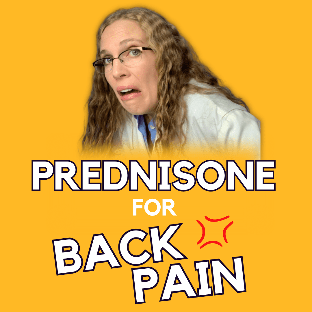 Prednisone for Back Pain
